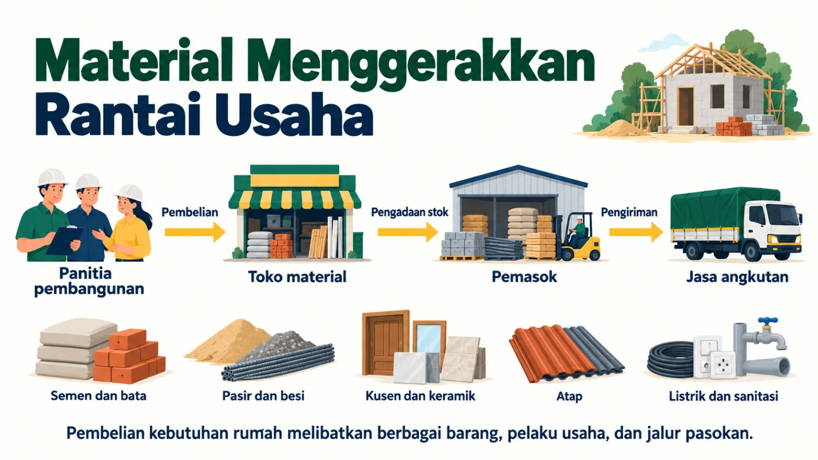 Dari Toko Material ke Warung, Menelusuri Jejak Ekonomi di Balik Satu Rumah Syukur