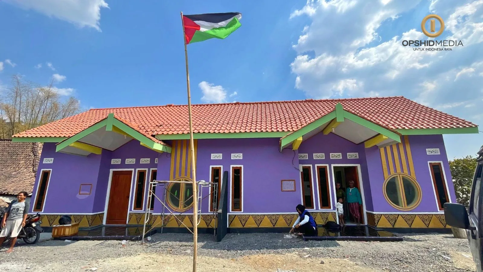 Bukan Renovasi, OPSHID Bangun 2 Rumah Gratis Dalam 16 Hari