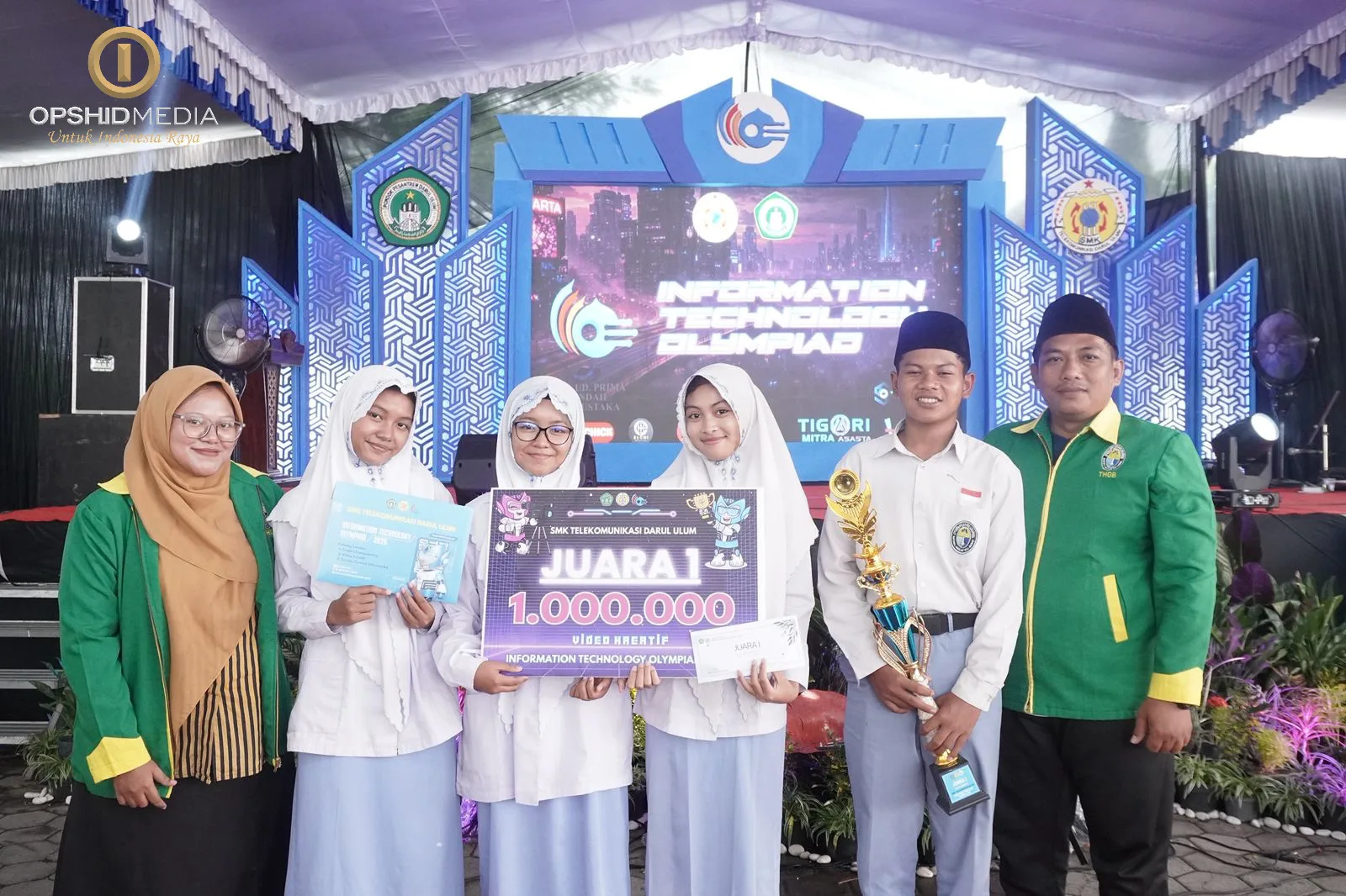 Raih Prestasi Beruntun, THGB Dominasi Lomba Film dan Drumband Se-Jawa Timur