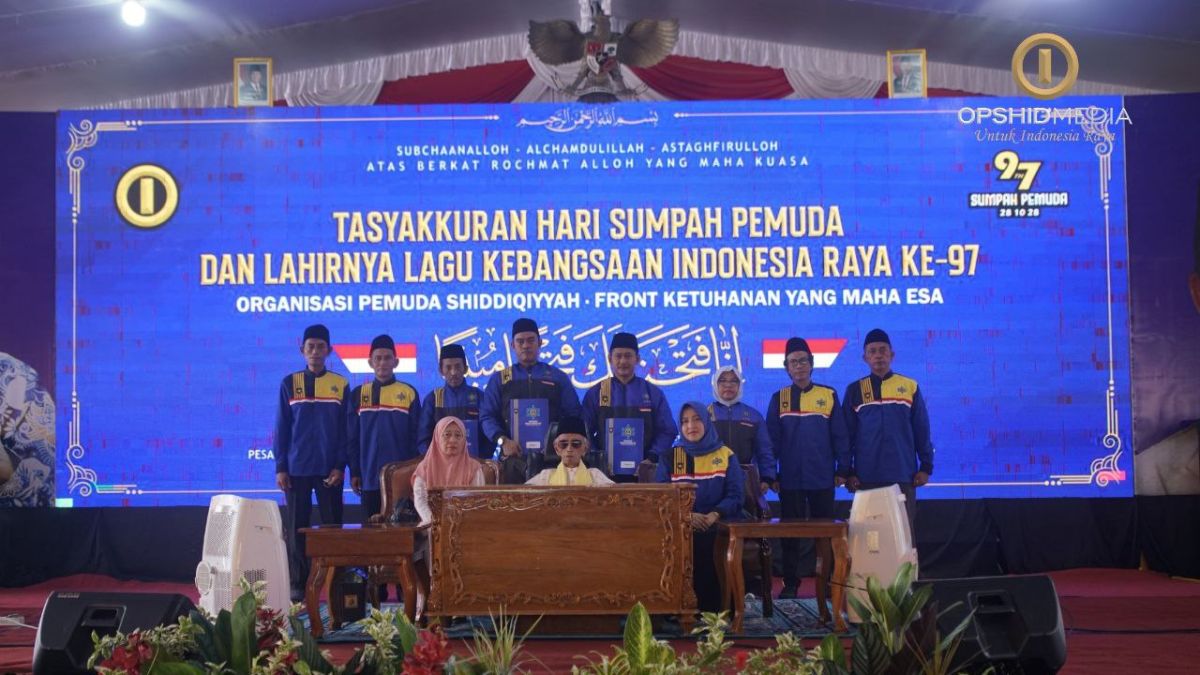 Resmikan 98 Unit Rumah Gratis,  OPSHID Hidupkan Jiwa Sumpah Pemuda
