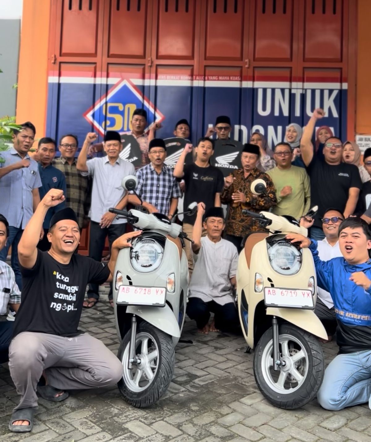 OPSHID dan ST Gunungkidul Sampaikan Sepeda Motor Untuk 3 Wali Talqin, Tanda Penghargaan Atas Dedikasi