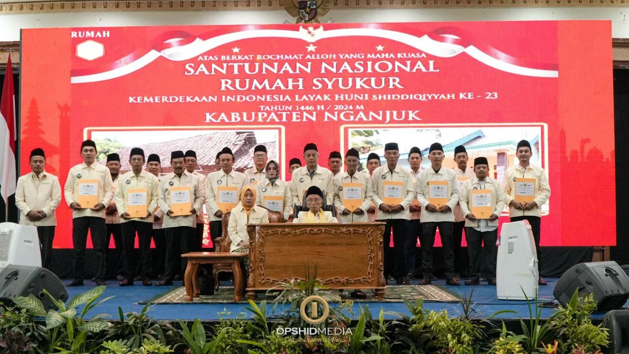 Resmikan Rumah Syukur, Wujud Cinta Terhadap Bangsa Indonesia