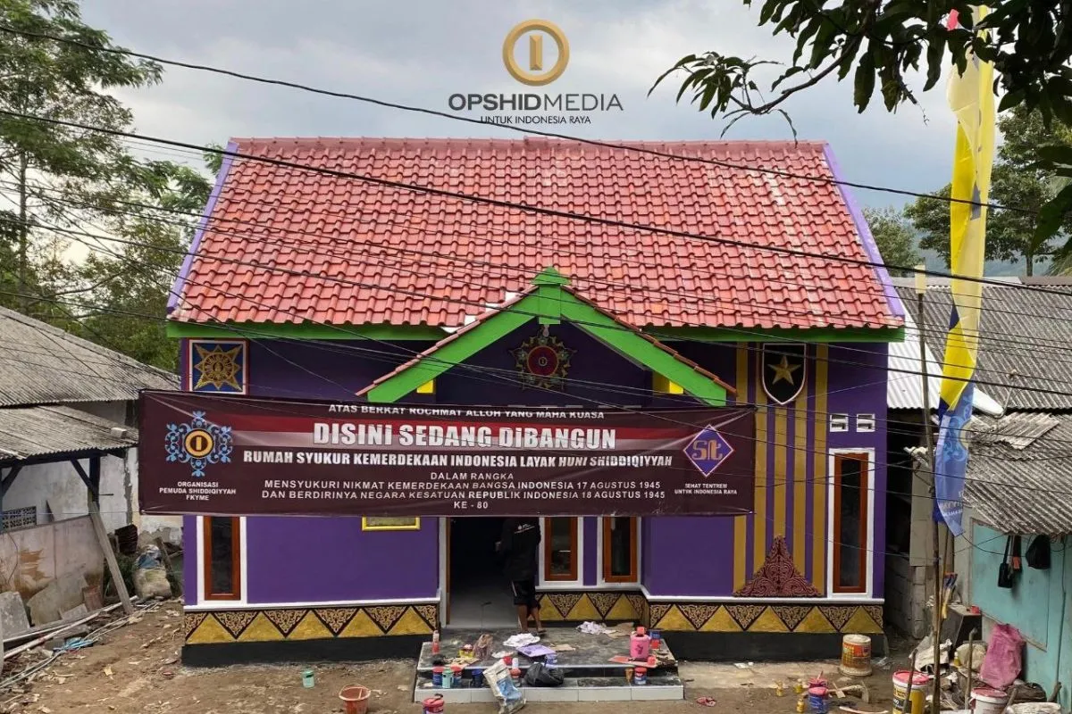 Pembangunan Rumah Gratis Kurang Dari 20 Hari?! Kekompakan dan Semangat OPSHID Mencetak Sejarah Baru!