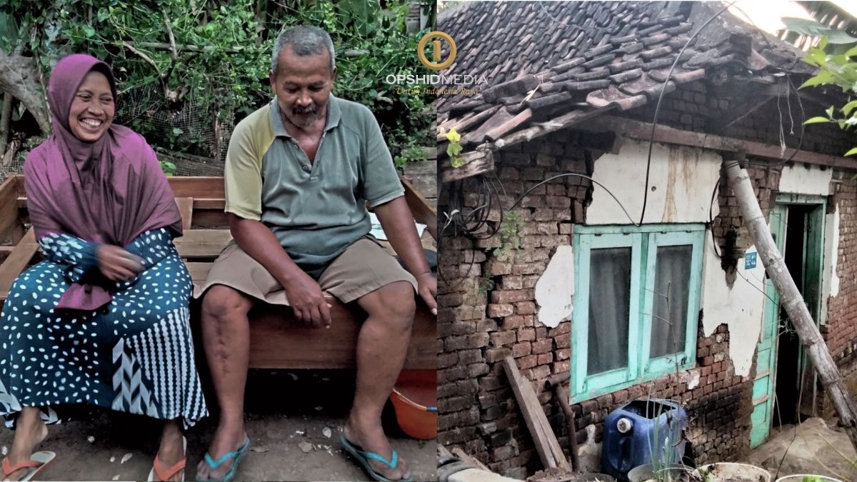 Sumar Sahid: Rumah Jebol dan Lapuk, Khawatir Ambruk Tiap Hujan Deras