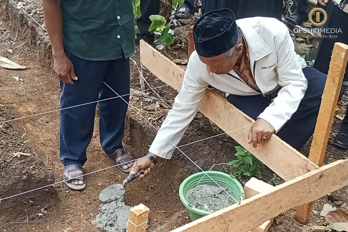 Tantangan Ekonomi Tak Jadi Penghalang Warga Shiddiqiyyah Bangun Rumah Syukur di Lampung Tengah