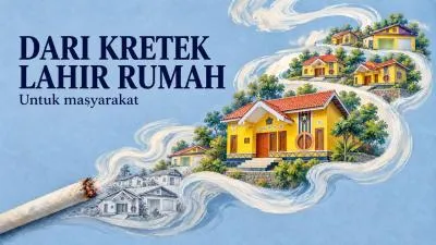 Kretek Untuk Masyarakat: Sehat Tentrem Bangun Puluhan Rumah Gratis
