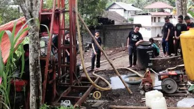 Hanya Shiddiqiyyah yang Berhasil Memancarkan Sumber Air di Pesantren At Taqwiim