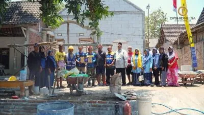 Sehat Tentrem Dukung Pembangunan 59 Rumah Gratis OPSHID