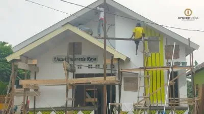 Secepat Kilat, Rumah Syukur Sudah Hampir Jadi Di Hari Ke 20