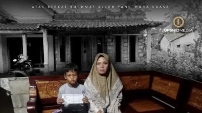 Ditinggal Suami, Suwarsi Banting Tulang Hidupi Ketiga Anaknya