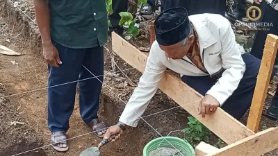 Tantangan Ekonomi Tak Jadi Penghalang Warga Shiddiqiyyah Bangun Rumah Syukur di Lampung Tengah