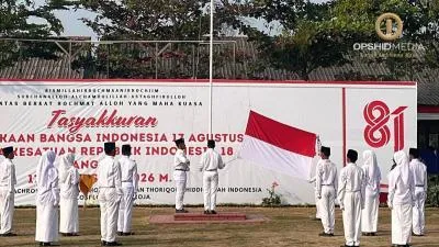 Tiga Cara Ala Shiddiqiyyah Syukuri Kemerdekaan Bangsa Indonesia dan Berdirinya NKRI