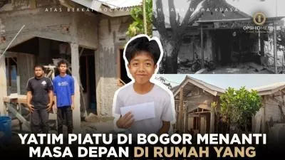 Yatim Piatu di Bogor Menanti Masa Depan di Rumah yang Hampir Roboh